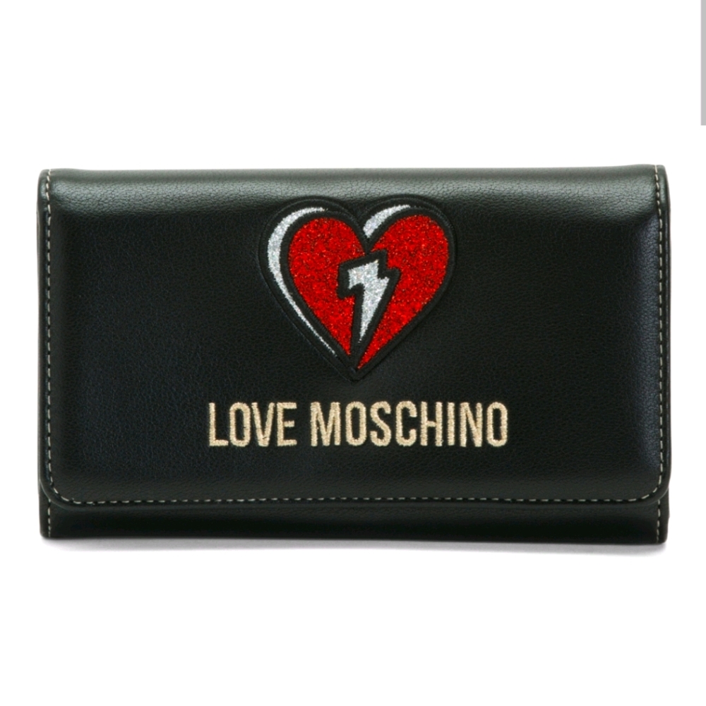 Authentic Moschino Flap Wallet